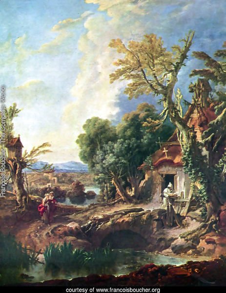 Landscape with his brother Lucas