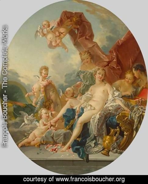 François Boucher - Toilet of Venus