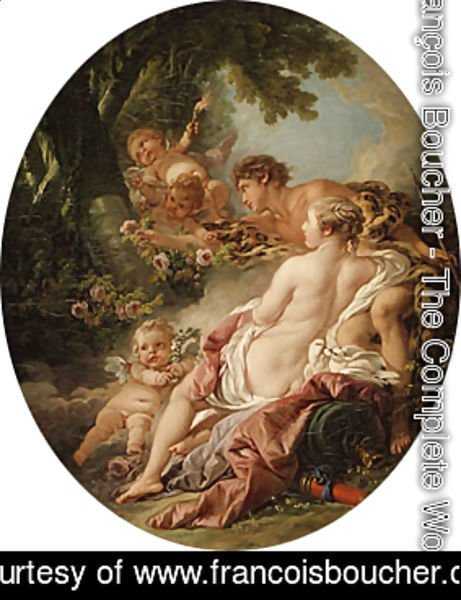 François Boucher - Angelica and Medoro 1763