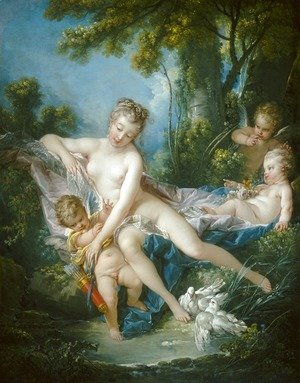François Boucher - Venus Consoling Love 1751
