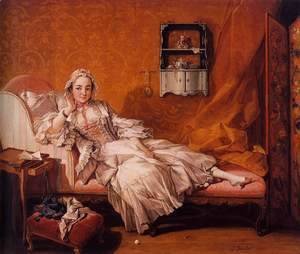 François Boucher - Madame Boucher 1743
