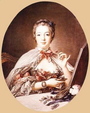 Marquise de Pompadour at the Toilet-Table 1758