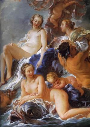 The Birth of Venus (detail) 1740