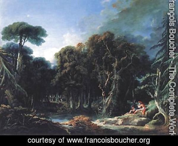 François Boucher - The Forest 1740