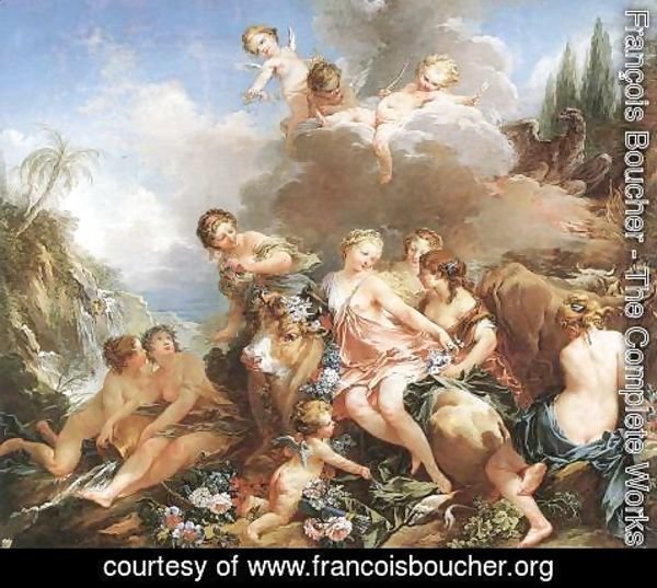 François Boucher - The Rape of Europa 1732-34