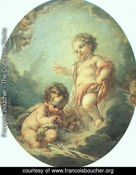 Christ and John the Baptist as Children 1758