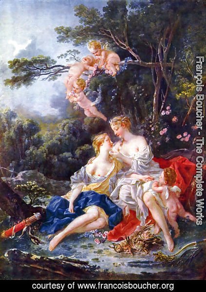 François Boucher - Jupiter and Kallisto