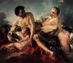 François Boucher - The Education of Cupid