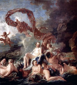 François Boucher - The Triumph of Venus
