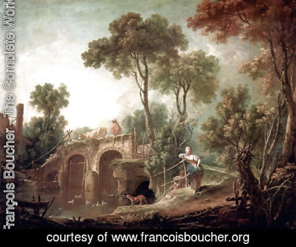 François Boucher - The bridge