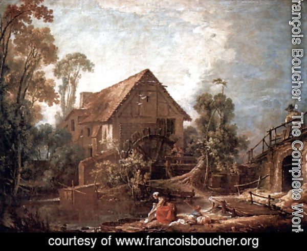 François Boucher - The mill