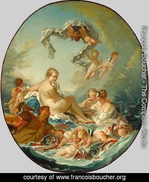 François Boucher - Triumph of Venus