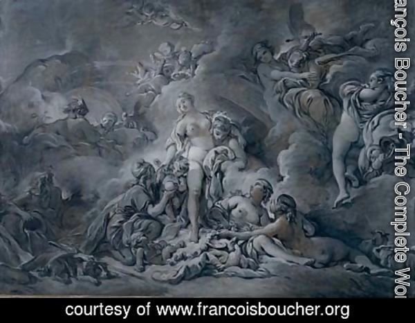 François Boucher - The Judgment of Paris