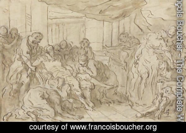 François Boucher - The Death of Meleager