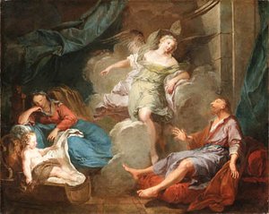 François Boucher - The Dream of Saint Joseph