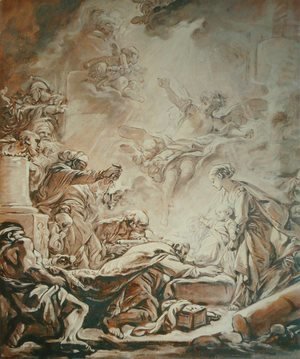 François Boucher - Adoration of the Magi