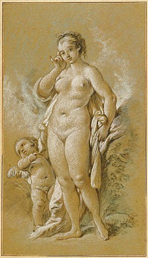 François Boucher - Venus and Cupid 2