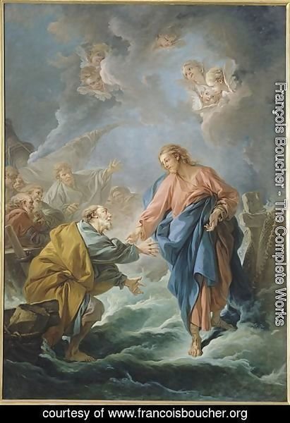 François Boucher - St. Peter Invited to Walk on the Water