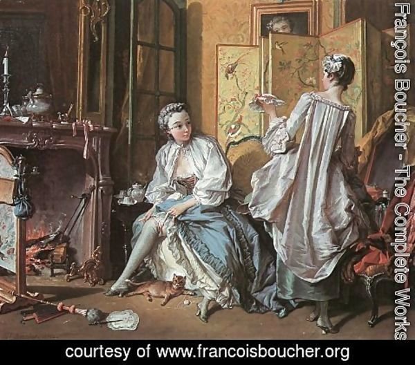 François Boucher - La Toilette 1742