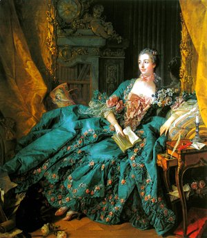 François Boucher - Madame de Pompadour 1758