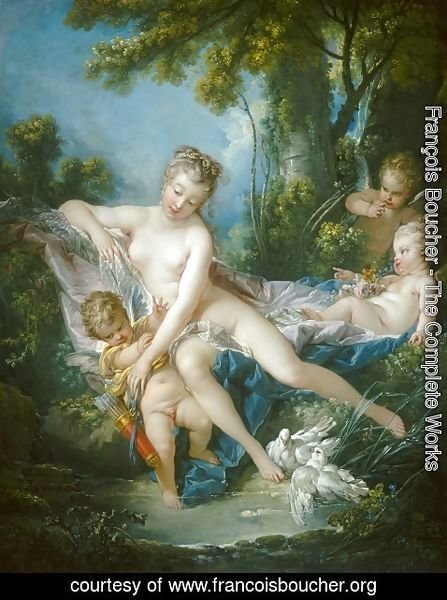 François Boucher - Venus Consoling Love 1751