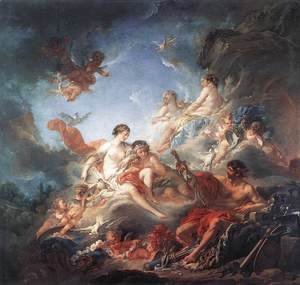 Vulcan Presenting Venus with Arms for Aeneas 1757