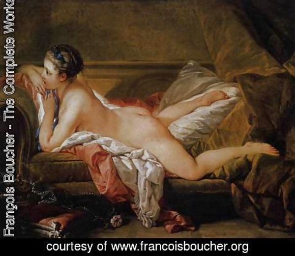François Boucher - Blond Odalisque (L'Odalisque Blonde) 1752