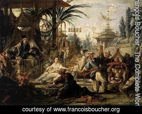François Boucher - Chinese Dance 1742