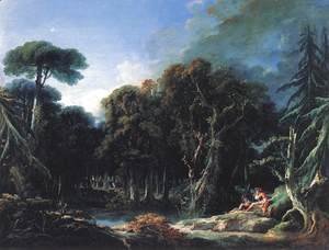 François Boucher - The Forest 1740