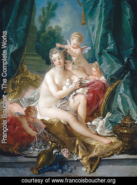 François Boucher - The Toilet of Venus 1751