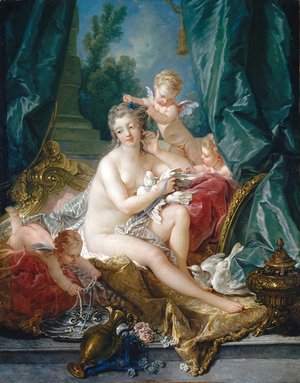 François Boucher - The Toilet of Venus 1751