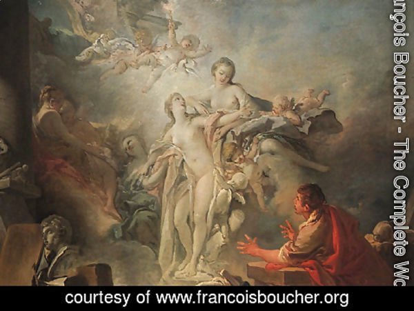 François Boucher - Pygmalion and Galatea 1767